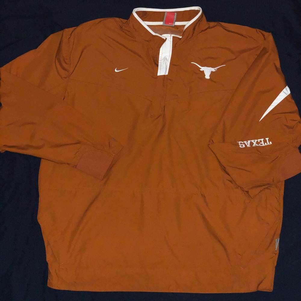 UT Texas 3/4 windbreaker pullover jacket